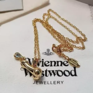 Vivienne Westwood Penis Necklace Chain Gold 50cm IN BOX
